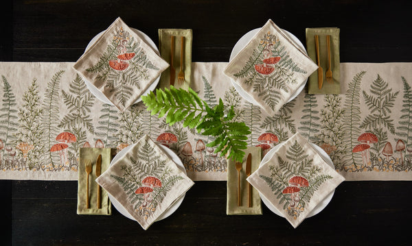 手工繡桌巾 - 綠野仙蹤