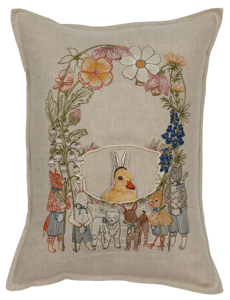 Easter Basket Pocket Pillow I 復活節抱枕